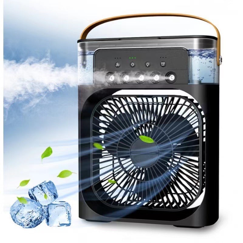 Portable 3-in-1 Air Cooler Fan – Mini AC for Room, Office & Car | Fast Cooling + Humidifier | Ships from USA 🇺🇸 | TikTok & Amazon Hot Seller!